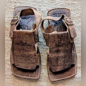 Diesel • Zamunda Men's Brown Leather Sandals